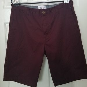 Billabong maroon shorts